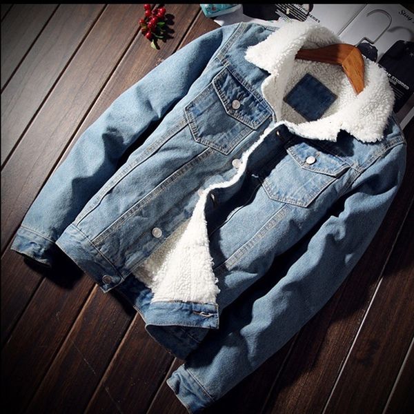 men's jackets men jacket winter windbreaker warm coat plus velvet casual pocket patchwork hip hop streetwear homme denim pfzo, Black;brown
men's jackets men jacket winter windbreaker warm coat plus velvet casual pocket patchwork hip hop streetwear homme denim pfzo, Black;brown