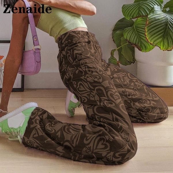 women's jeans zenaide 2021 autumn brown heart print women high waist baggy leg denim pants y2k casual boyfriend cargo straight trousers, Blue
women's jeans zenaide 2021 autumn brown heart print women high waist baggy leg denim pants y2k casual boyfriend cargo straight trousers, Blue