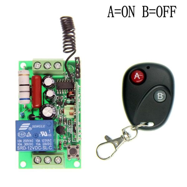 smart home control ac 220v 110v 1 ch 1ch rf wireless remote light switch system,315/433 mhz transmitter + receiver,latched (a-on,b-off)
smart home control ac 220v 110v 1 ch 1ch rf wireless remote light switch system,315/433 mhz transmitter + receiver,latched (a-on,b-off)