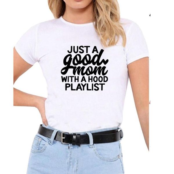 women's t-shirt just a good mom letter printed t shirt women short sleeve cotton casual tee femme black white tshirt dropshippin
women's t-shirt just a good mom letter printed t shirt women short sleeve cotton casual tee femme black white tshirt dropshippin