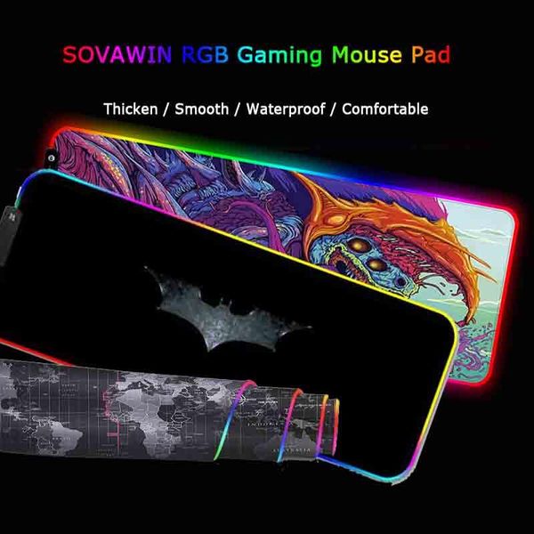 mouse pads & wrist rests gaming mousepad led large gamer pad rgb 11usb lighting backlit computer mat rubber keyboard desk for csgo
mouse pads & wrist rests gaming mousepad led large gamer pad rgb 11usb lighting backlit computer mat rubber keyboard desk for csgo