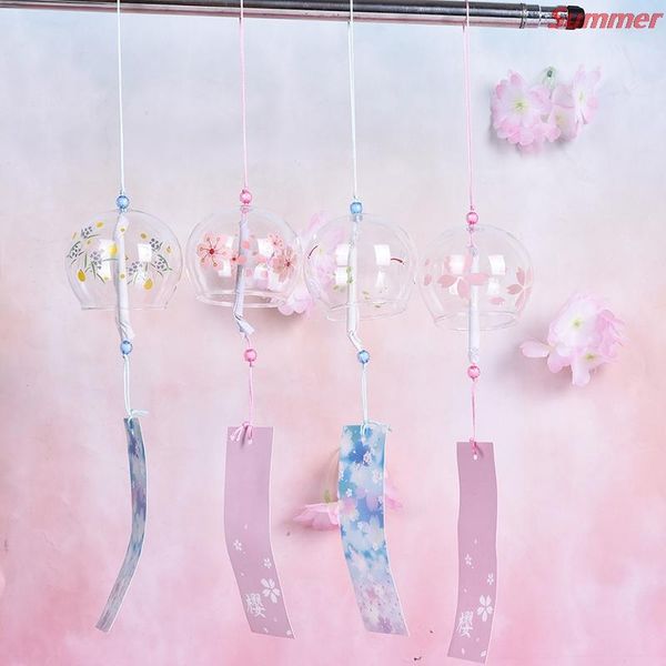 decorative objects & figurines smart home sakura wind chimes hanging craft bell decor cherry blossom pattern style glass japan mascot
decorative objects & figurines smart home sakura wind chimes hanging craft bell decor cherry blossom pattern style glass japan mascot