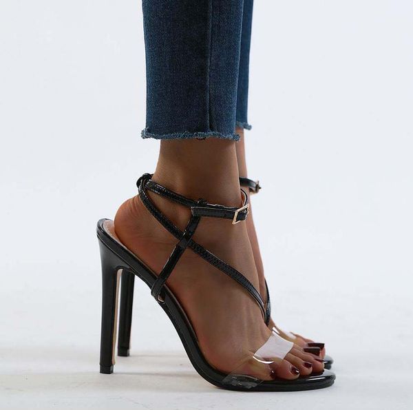 chic orecent green narrow band ankle strappy high heels sandalias luxury women sandals size 35 to 40, Black
chic orecent green narrow band ankle strappy high heels sandalias luxury women sandals size 35 to 40, Black