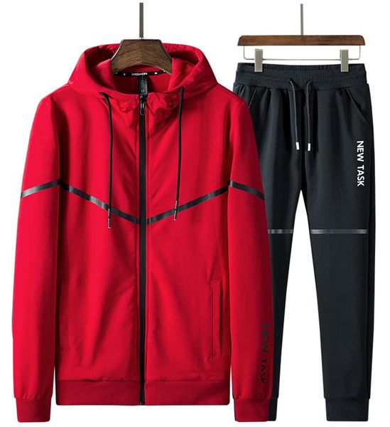 men's tracksuits spring autumn men tracksuit sets sweatshirts+pant 2 piece brand set hooded sporting suit coat sportswear male, Gray
men's tracksuits spring autumn men tracksuit sets sweatshirts+pant 2 piece brand set hooded sporting suit coat sportswear male, Gray