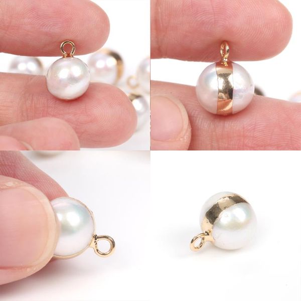 charms natural freshwater near round pearl pendant vintage necklace bracelet earring accessories for jewelry making diy, Bronze;silver
charms natural freshwater near round pearl pendant vintage necklace bracelet earring accessories for jewelry making diy, Bronze;silver