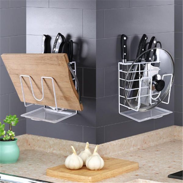 product punch simple kitchen knife storage rack wall-mounted cutting board household & organization
product punch simple kitchen knife storage rack wall-mounted cutting board household & organization
