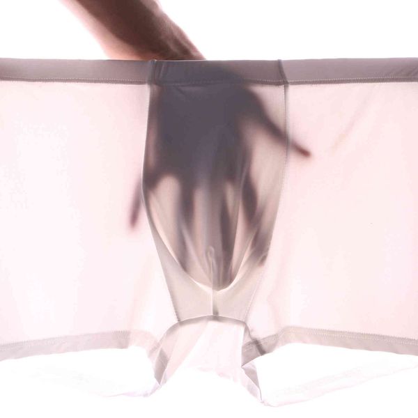 men's underwear ice silk nylon light and cool boxer pants solid color transparent, Black;white
men's underwear ice silk nylon light and cool boxer pants solid color transparent, Black;white