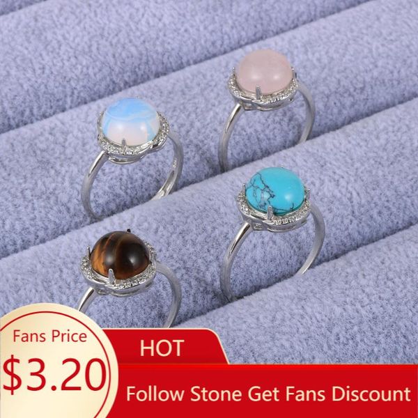 cluster rings women natural 10mm gem stone red green open amethysts agates turquoises micro-zircon wedding joint jewelry, Golden;silver
cluster rings women natural 10mm gem stone red green open amethysts agates turquoises micro-zircon wedding joint jewelry, Golden;silver