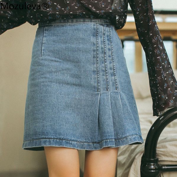 casual mozuleva with high waist female jeans simple pockets skirt mini autumn ladies vincing skirts, Black
casual mozuleva with high waist female jeans simple pockets skirt mini autumn ladies vincing skirts, Black