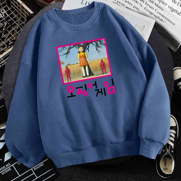 men's squid printed sweatshirt, kawai cartoon character hoodie, casual fashion, 2021, Black
men's squid printed sweatshirt, kawai cartoon character hoodie, casual fashion, 2021, Black