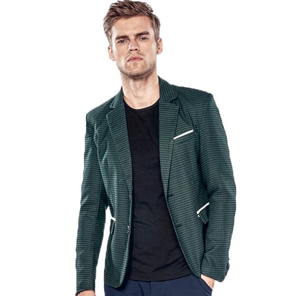 men's suits & blazers 2021 autumn casual men blazer decorative pattern fashion brand cotton slim fit suit masculino z30, White;black
men's suits & blazers 2021 autumn casual men blazer decorative pattern fashion brand cotton slim fit suit masculino z30, White;black