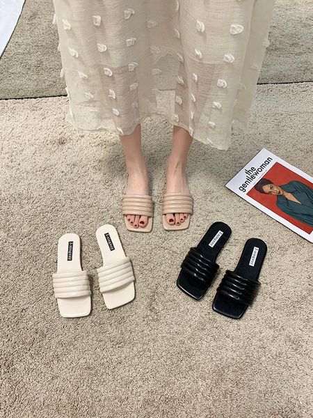 women's slippers flip-flops summer fashion solid color flat beach casual shoes listing, Black
women's slippers flip-flops summer fashion solid color flat beach casual shoes listing, Black