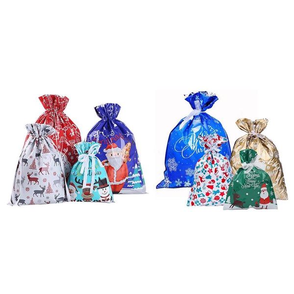 christmas drawstring gift bags,large bags with 30 pcs ribbon ties,large boxes for present,christmas party wrap
christmas drawstring gift bags,large bags with 30 pcs ribbon ties,large boxes for present,christmas party wrap