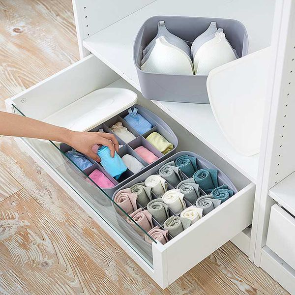 storage drawers fowecelt closet drawer organizer box plastic women's underwear for folding ties socks shorts bra
storage drawers fowecelt closet drawer organizer box plastic women's underwear for folding ties socks shorts bra