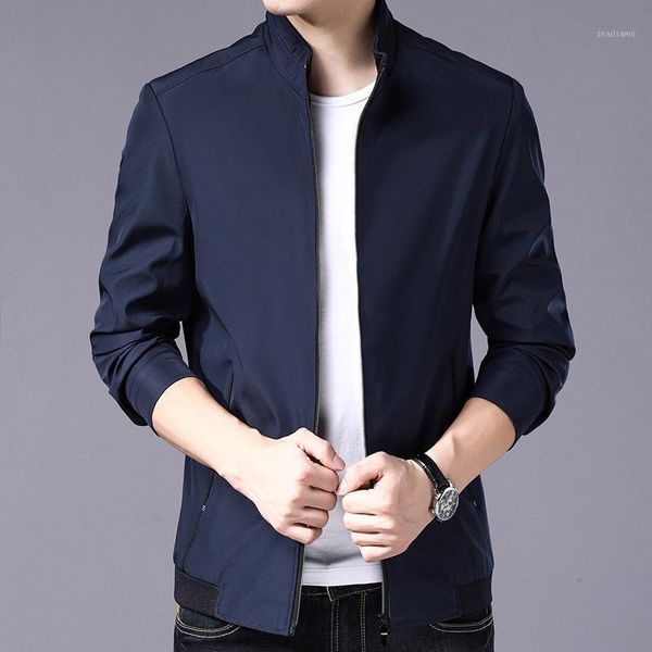 men's jackets mrmt 2021 brand loose thin jacket men middle aged stand collar large size casual, Black;brown
men's jackets mrmt 2021 brand loose thin jacket men middle aged stand collar large size casual, Black;brown