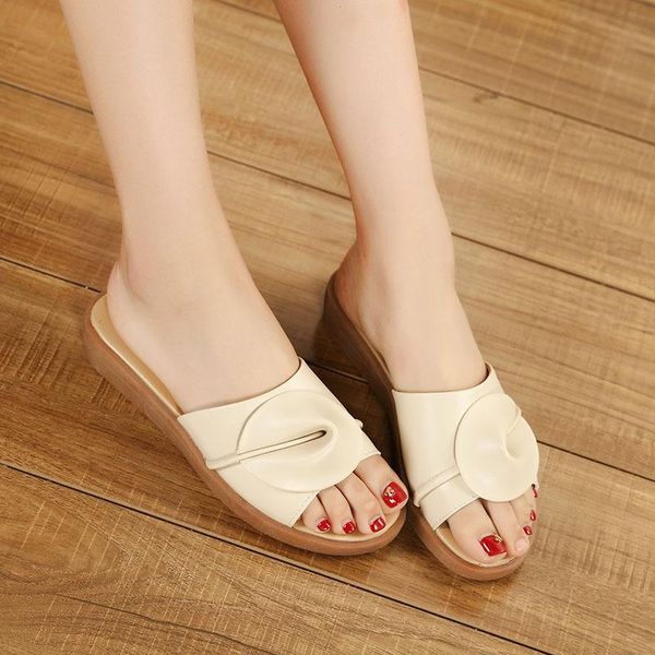 slippers fashion women's shoes genuine leather female flat sandals casual slip-resistant heel slip-on cut-outs cow muscle, Black
slippers fashion women's shoes genuine leather female flat sandals casual slip-resistant heel slip-on cut-outs cow muscle, Black