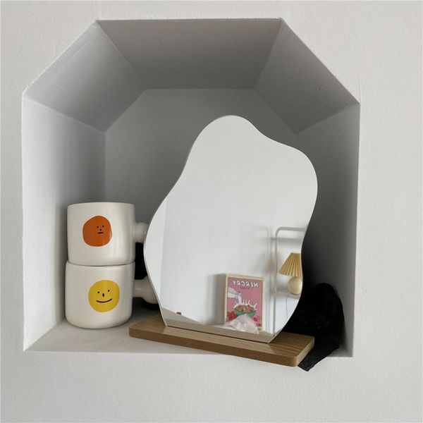mirrors 2021 korean ins wind simple irregular mirror homestay deskmakeup shooting props
mirrors 2021 korean ins wind simple irregular mirror homestay deskmakeup shooting props