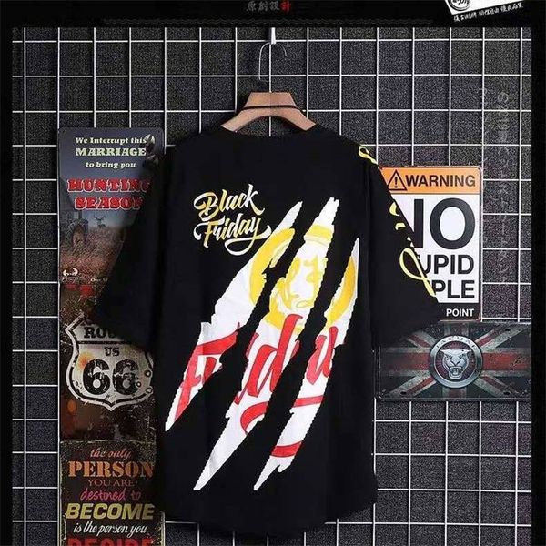 fashion printed claw marks t-shirts of male hip hop men streetwear shirts will see t japanese boys'shirts, White;black
fashion printed claw marks t-shirts of male hip hop men streetwear shirts will see t japanese boys'shirts, White;black