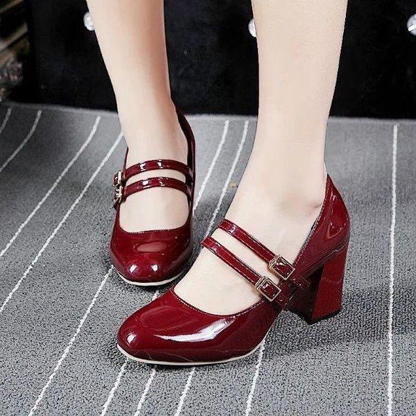 dress shoes black high heel 7.5cm office woman platform chunky heels ankle strap pumps women thick bottom non-slip ladies
dress shoes black high heel 7.5cm office woman platform chunky heels ankle strap pumps women thick bottom non-slip ladies