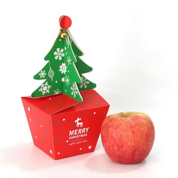 gift wrap 10/20pcs merry christmas candy box bag 3d tree with bells paper xmas container party supplier
gift wrap 10/20pcs merry christmas candy box bag 3d tree with bells paper xmas container party supplier