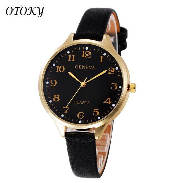 wristwatches otoky 2021 watch women dress dial analog quartz wrist checkers faux leather band fashion luxury ladies clock, Slivery;brown
wristwatches otoky 2021 watch women dress dial analog quartz wrist checkers faux leather band fashion luxury ladies clock, Slivery;brown