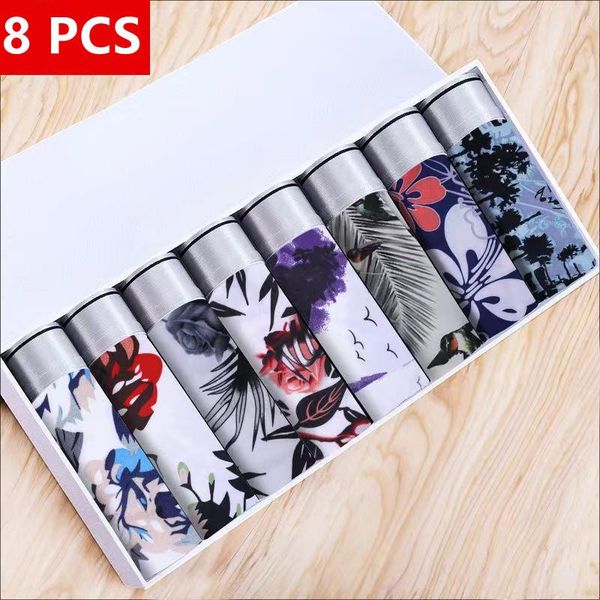 underpants 8pcs men underwear 2021 ice silk set 5 pieces hygroscopic and sterilizing, Black;white
underpants 8pcs men underwear 2021 ice silk set 5 pieces hygroscopic and sterilizing, Black;white