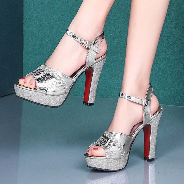 sandals women's red sole wedge platform open toe thick heel high heels beauty ladies dance shoes, Black
sandals women's red sole wedge platform open toe thick heel high heels beauty ladies dance shoes, Black