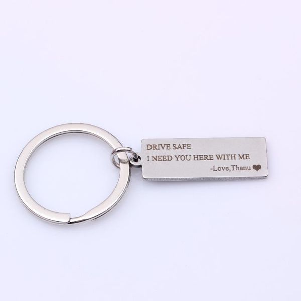 keychains name customized engraved drive safe i need you here with me key chains couples friends keyring lover's keys holder driver key, Silver
keychains name customized engraved drive safe i need you here with me key chains couples friends keyring lover's keys holder driver key, Silver