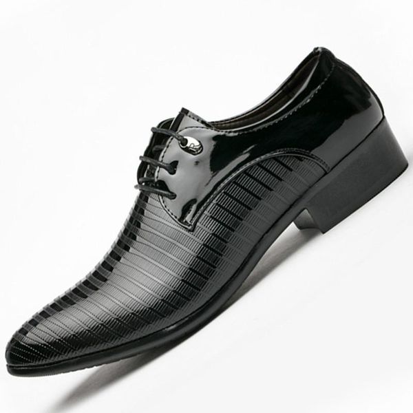dress shoes formal men pointed toe mens leather men's oxford wedding for male fashion business footwear, Black
dress shoes formal men pointed toe mens leather men's oxford wedding for male fashion business footwear, Black