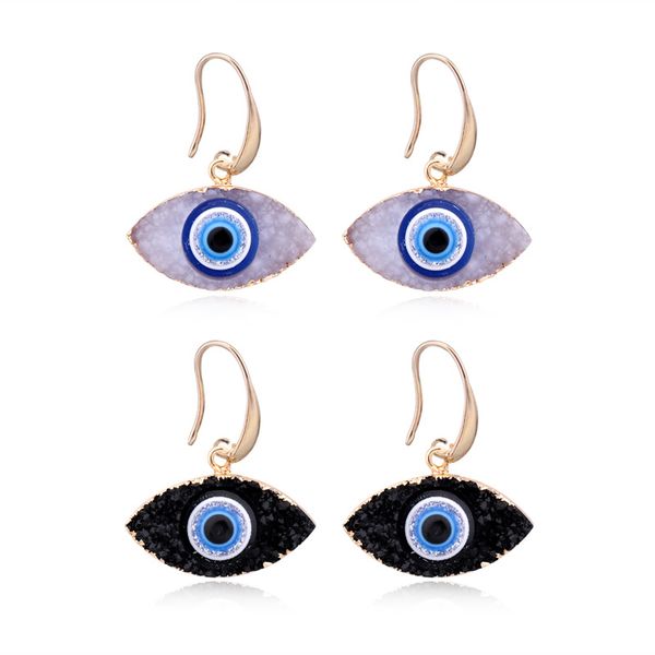 s2073 fashion jewelry turkish symbol evil eye dangle earrings blue eyes resin beads earring, Silver
s2073 fashion jewelry turkish symbol evil eye dangle earrings blue eyes resin beads earring, Silver