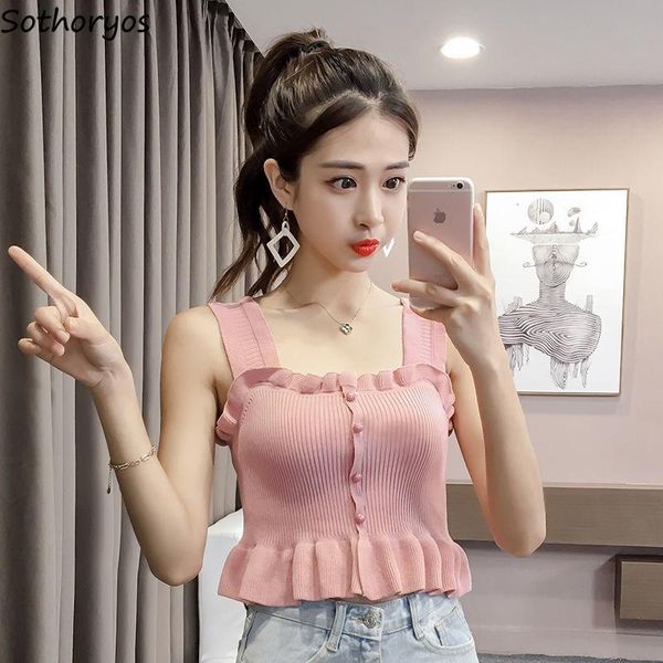 women's tanks & camis women knitted strappy ruffled solid slim soft comfortable tank- elegant lady korean-style fashion all-match c, White
women's tanks & camis women knitted strappy ruffled solid slim soft comfortable tank- elegant lady korean-style fashion all-match c, White