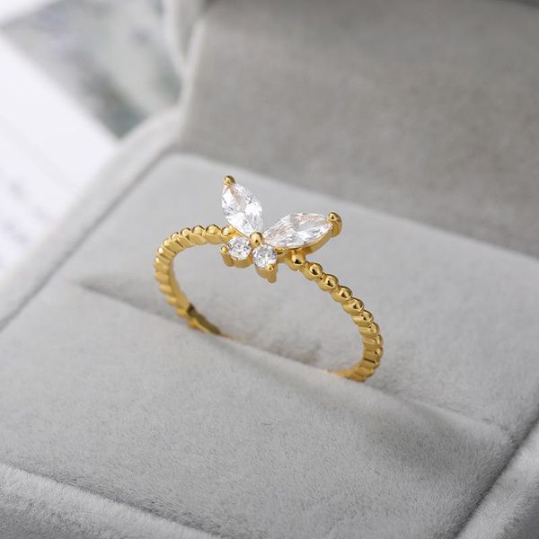 cluster rings butterfly ring for woman fashionable inlaid rhinestones wedding engagement jewelry girls perfect accessory gift, Golden;silver
cluster rings butterfly ring for woman fashionable inlaid rhinestones wedding engagement jewelry girls perfect accessory gift, Golden;silver