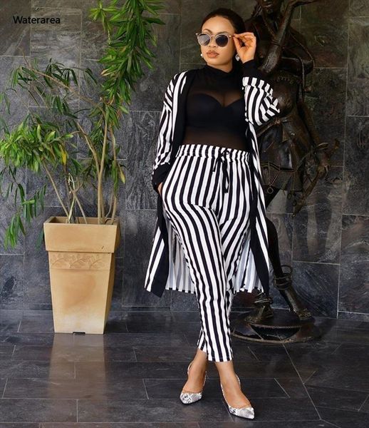 striped three piece outfits womens pants bodycon night club party tracksuit long blazer suit set fashion lady 3piece, White
striped three piece outfits womens pants bodycon night club party tracksuit long blazer suit set fashion lady 3piece, White