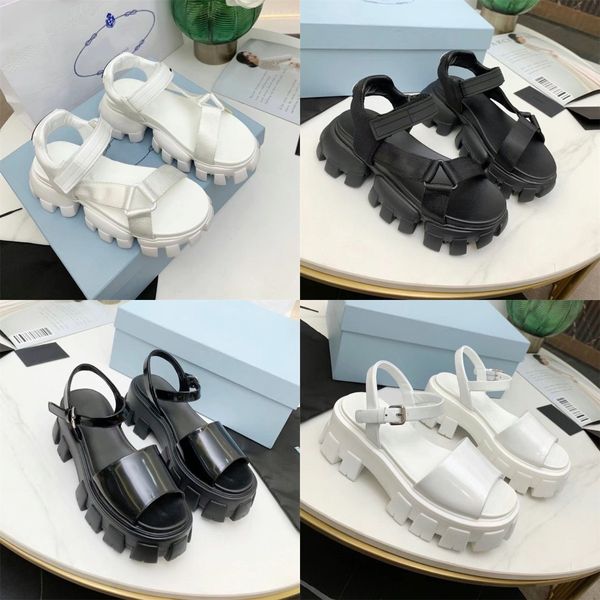 2021 latest women platform sandals canvas open-toe shoes goth velcro flat designer sandal cloudbust thunder patent leather cross slippers bo, Black
2021 latest women platform sandals canvas open-toe shoes goth velcro flat designer sandal cloudbust thunder patent leather cross slippers bo, Black
