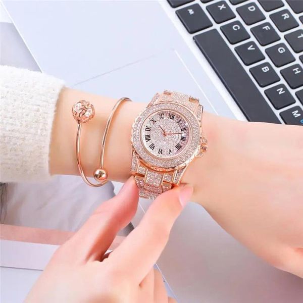 wristwatches luxury ultra-thin bright diamond watch steel band quartz roman scale for men and women trend, Slivery;brown
wristwatches luxury ultra-thin bright diamond watch steel band quartz roman scale for men and women trend, Slivery;brown