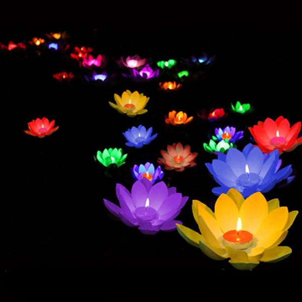 candles multicolor lotus lamp pray wishing floating water lanterns with candle for birthday wedding party decoration
candles multicolor lotus lamp pray wishing floating water lanterns with candle for birthday wedding party decoration