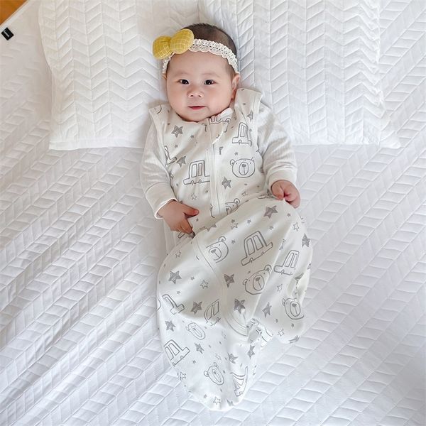 sleeping bags for baby 3-18months summer thin sleepwear cute bear print cartoon sleepsack anti-kick blanket 220222
sleeping bags for baby 3-18months summer thin sleepwear cute bear print cartoon sleepsack anti-kick blanket 220222