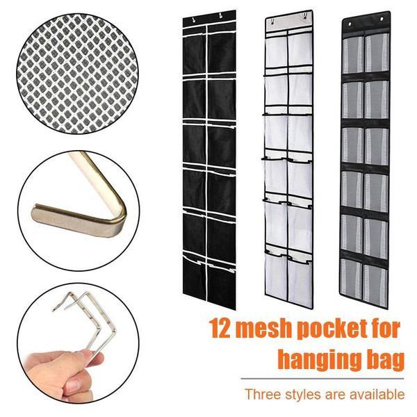storage boxes & bins 12 pockets large mesh cloth box hanging bag wall-mounted sundries organizer holder room shoes slippers
storage boxes & bins 12 pockets large mesh cloth box hanging bag wall-mounted sundries organizer holder room shoes slippers