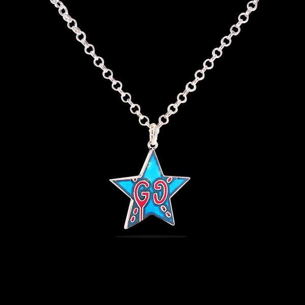 pointed star necklace male hip hop personality couple pendant red star gift for friends fine jewelry discount, Silver
pointed star necklace male hip hop personality couple pendant red star gift for friends fine jewelry discount, Silver