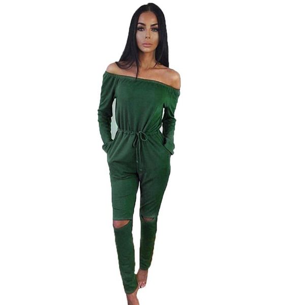 women's jumpsuits & rompers women off shoulder long sleeve ripped playsuits solid casual party, club, daily life, etc jumpsuit, Black;white
women's jumpsuits & rompers women off shoulder long sleeve ripped playsuits solid casual party, club, daily life, etc jumpsuit, Black;white