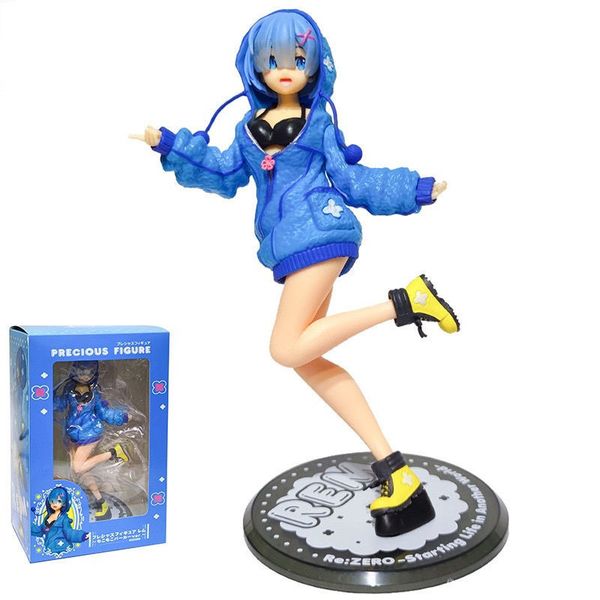 21CM Anime Re Life a Different World from Zero Figure Re0 REM Remu Anime PVC Action Figure Toys Collection Model Doll Gift
21CM Anime Re Life a Different World from Zero Figure Re0 REM Remu Anime PVC Action Figure Toys Collection Model Doll Gift