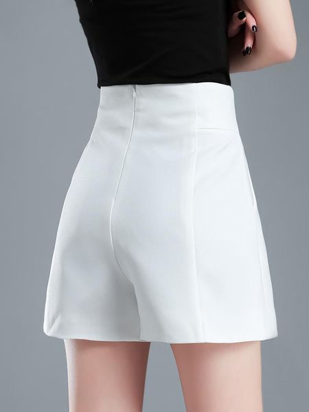 women's shorts female summer 2021 white thin outer wears wide-legged loose show suit of tall waist a word leisure, White;black
women's shorts female summer 2021 white thin outer wears wide-legged loose show suit of tall waist a word leisure, White;black