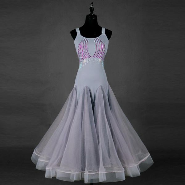 grey ballroom dance costumes dress for women customized competition dresses tango waltz stage wear, Black;red
grey ballroom dance costumes dress for women customized competition dresses tango waltz stage wear, Black;red