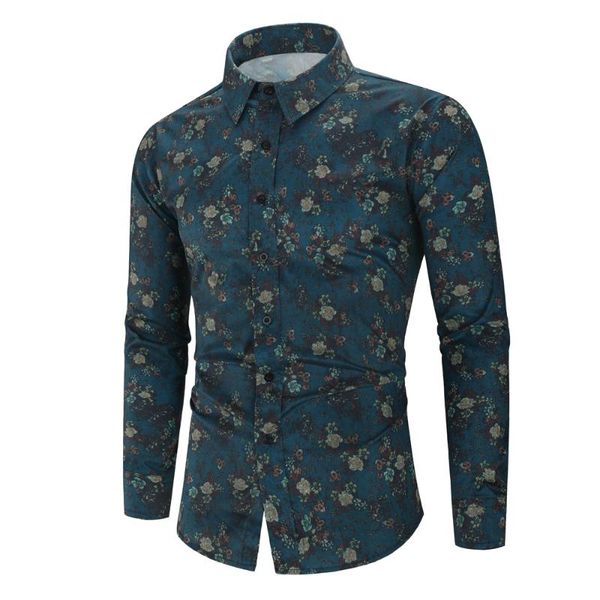 fashion men's long sleeve print shirts male loose summer casual turn down neck blouse plus size -3xl, White;black
fashion men's long sleeve print shirts male loose summer casual turn down neck blouse plus size -3xl, White;black