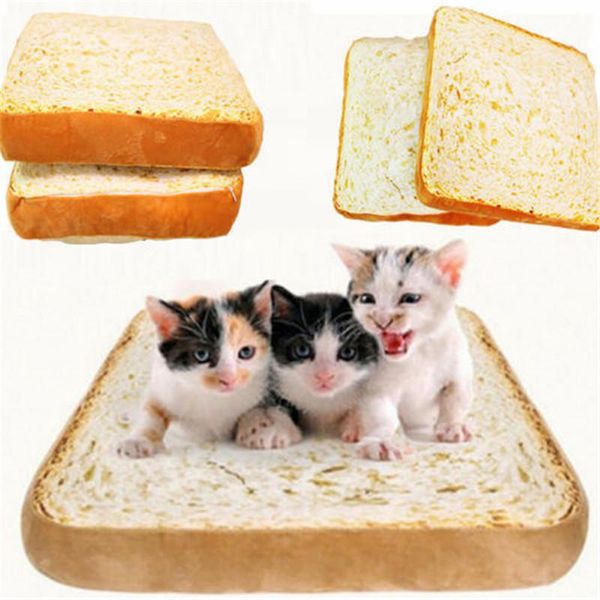 cat beds & furniture fashion pet cushion cartoon soft warm puppy dog plush bread toast bed mat seat portable supplies winter 40x40x7cm
cat beds & furniture fashion pet cushion cartoon soft warm puppy dog plush bread toast bed mat seat portable supplies winter 40x40x7cm