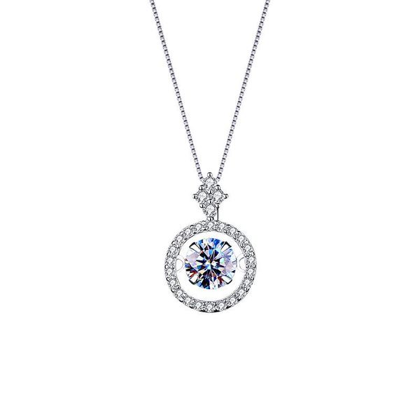 chains smart moissan diamond pendant female s925 sterling silver beating heart clavicle chain fashion simulation necklace
chains smart moissan diamond pendant female s925 sterling silver beating heart clavicle chain fashion simulation necklace