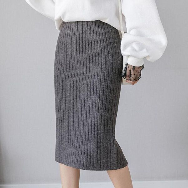 skirts elegant midi knitted women 2021 autumn winter ladies korean high waist pencil skirt black warm long jupe femme
skirts elegant midi knitted women 2021 autumn winter ladies korean high waist pencil skirt black warm long jupe femme