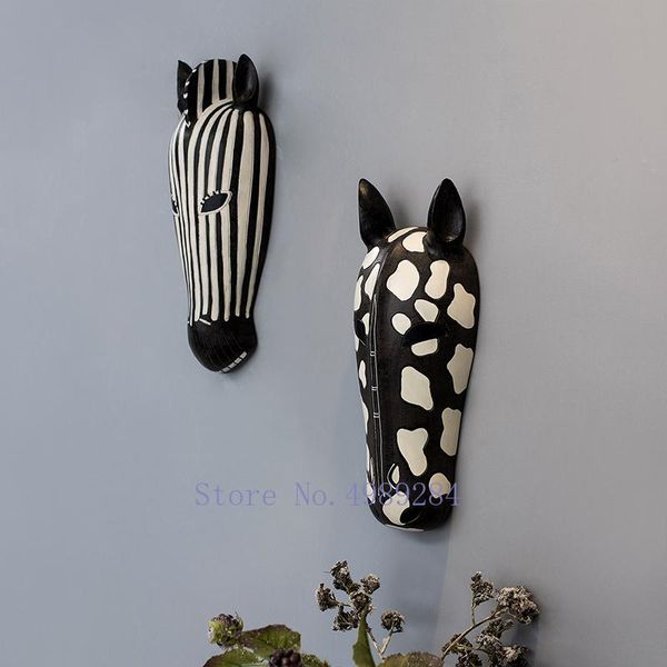 decorative objects & figurines creative wall hanging zebra animal head background decoration simulation abstract modern home suspension
decorative objects & figurines creative wall hanging zebra animal head background decoration simulation abstract modern home suspension