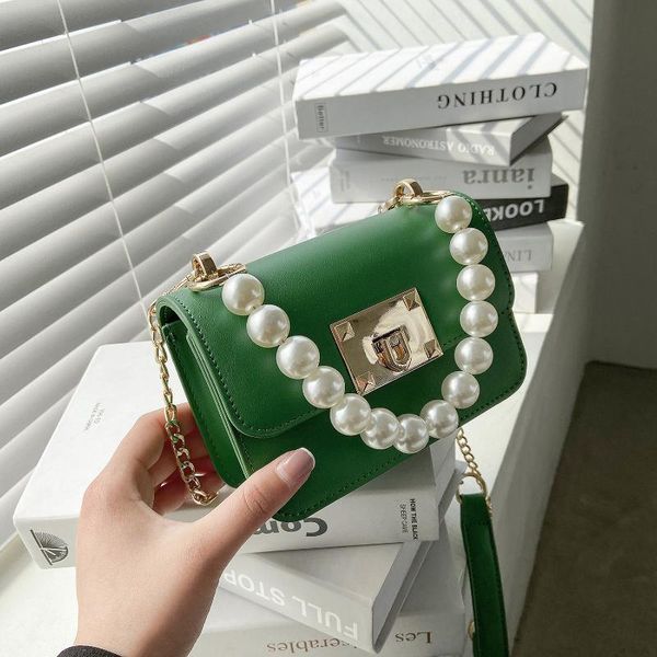 spring and summer pearl women's bag fashion portable korean style small square one-shoulder crossboby shoulder bags
spring and summer pearl women's bag fashion portable korean style small square one-shoulder crossboby shoulder bags