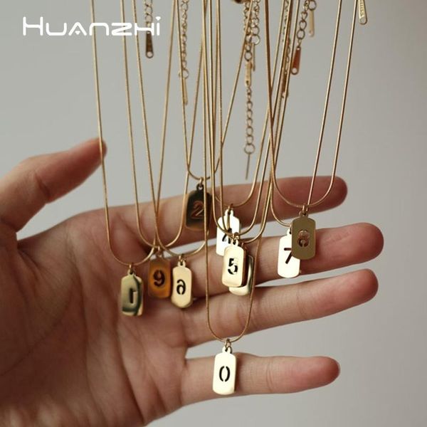 pendant necklaces huanzhi 2021 lucky digital hollow square necklace snake chain for women titanium steel jewelry simple couple gifts, Silver
pendant necklaces huanzhi 2021 lucky digital hollow square necklace snake chain for women titanium steel jewelry simple couple gifts, Silver